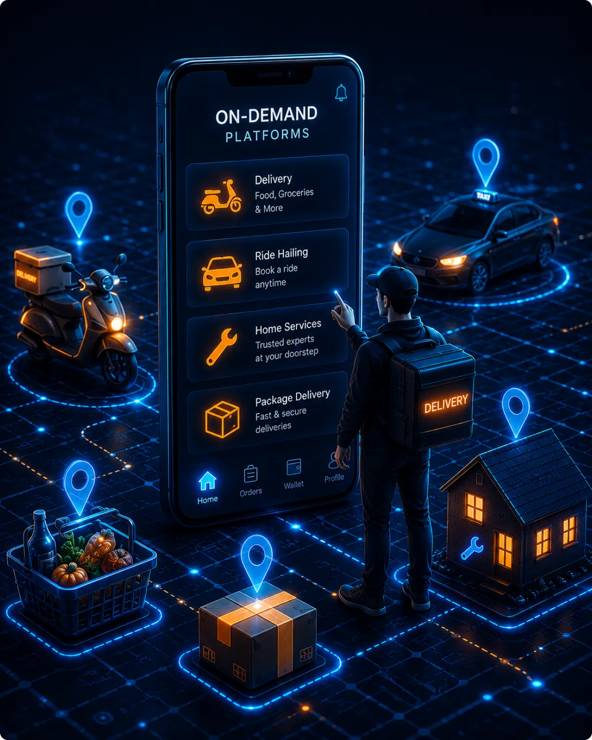 AI in On-Demand Platforms